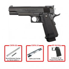 Tokyo Marui HI-CAPA 5.1  GBB Pistol Valued Pack with CAPA-23